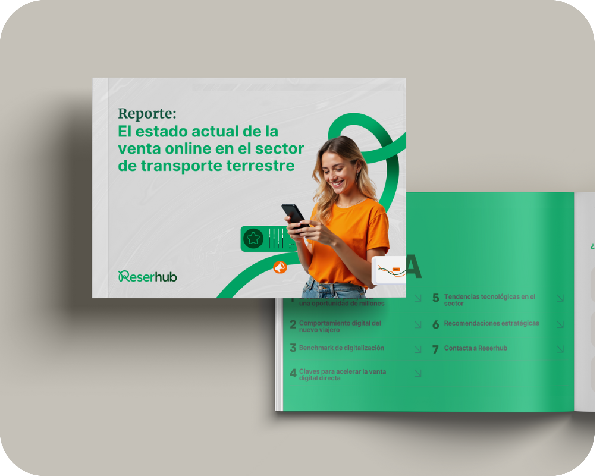 Reporte sobre la venta online en el transporte terrestre